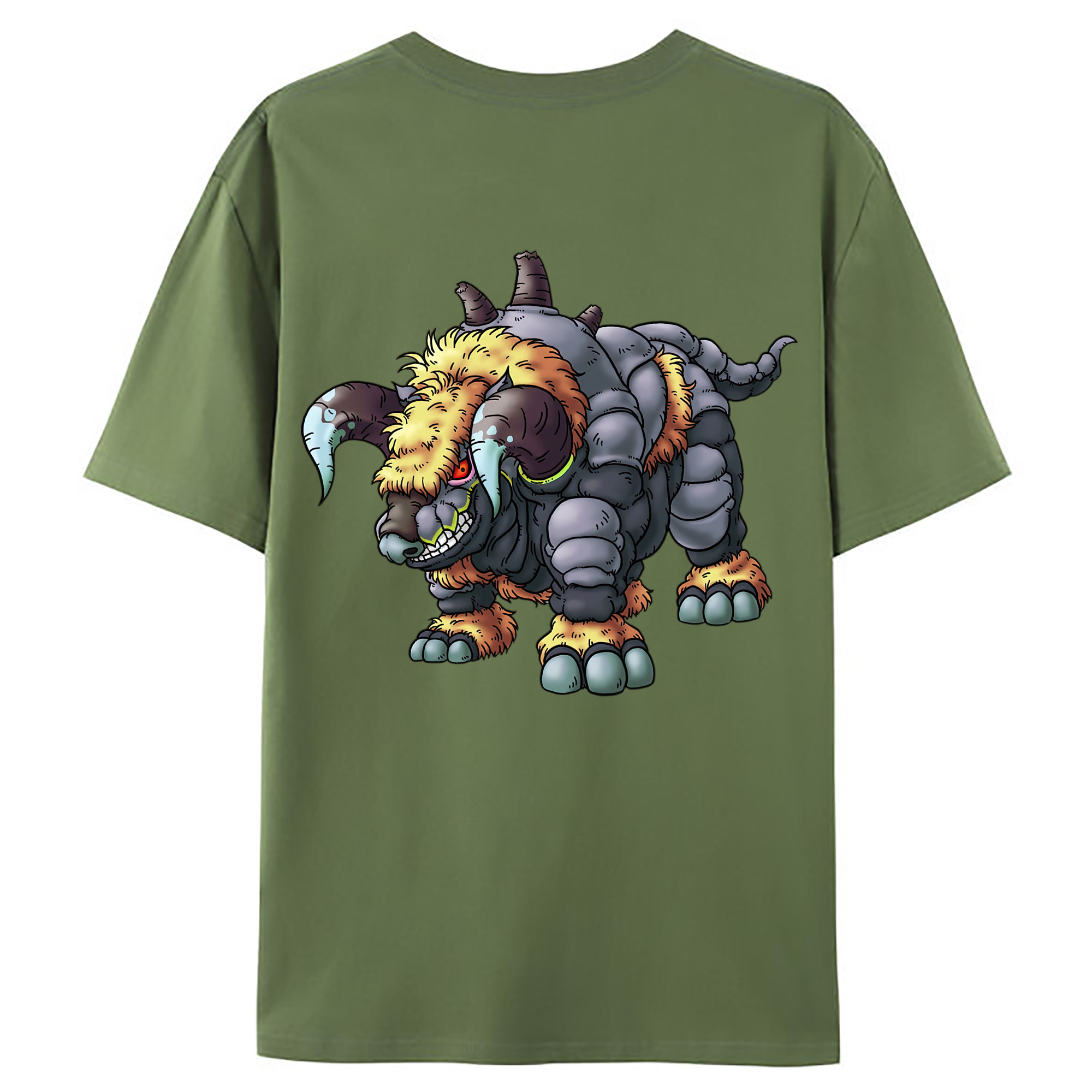 （画像用） ドラゴンクエスト Doragon Kuesuto Dragon Quest 綿100％ メンズ半袖Tシャツ（バックプリント） 通気性